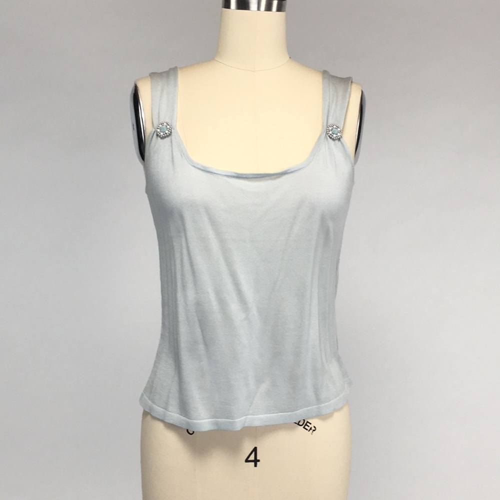Sigred Olsen Light Blue Sweater Tank